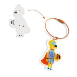 DIY - Keychains to Make - Pixel Art Heroes