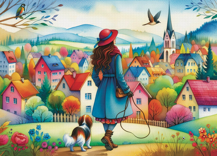 Dog Walking Bliss - 1000 pcs