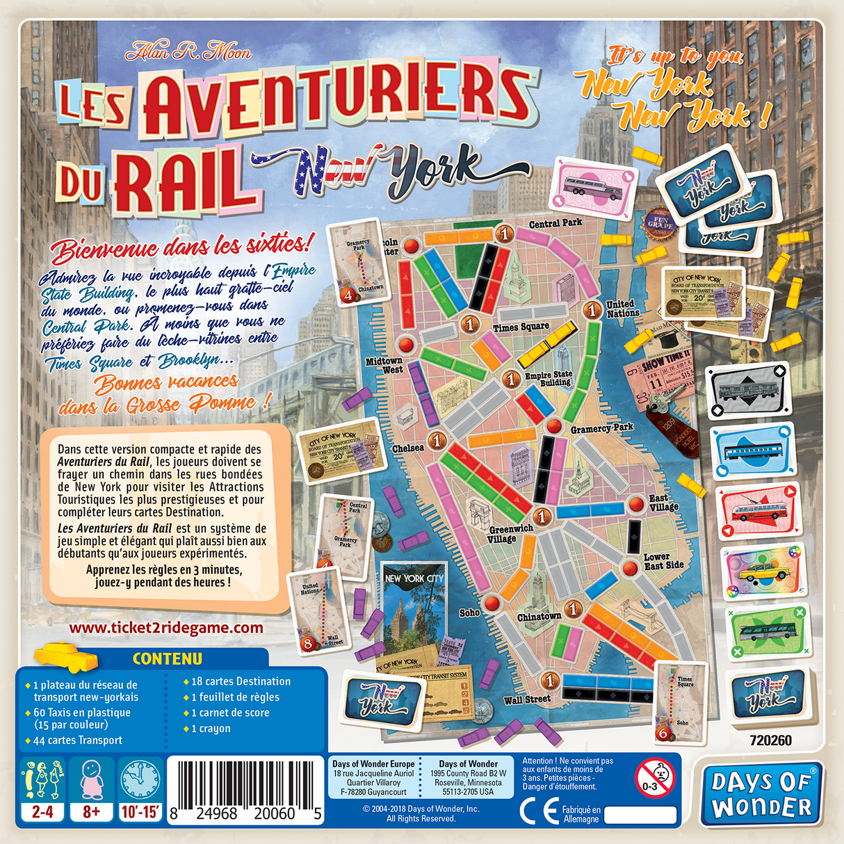 Les Aventuriers du Rail - Express - New-York (Fr)