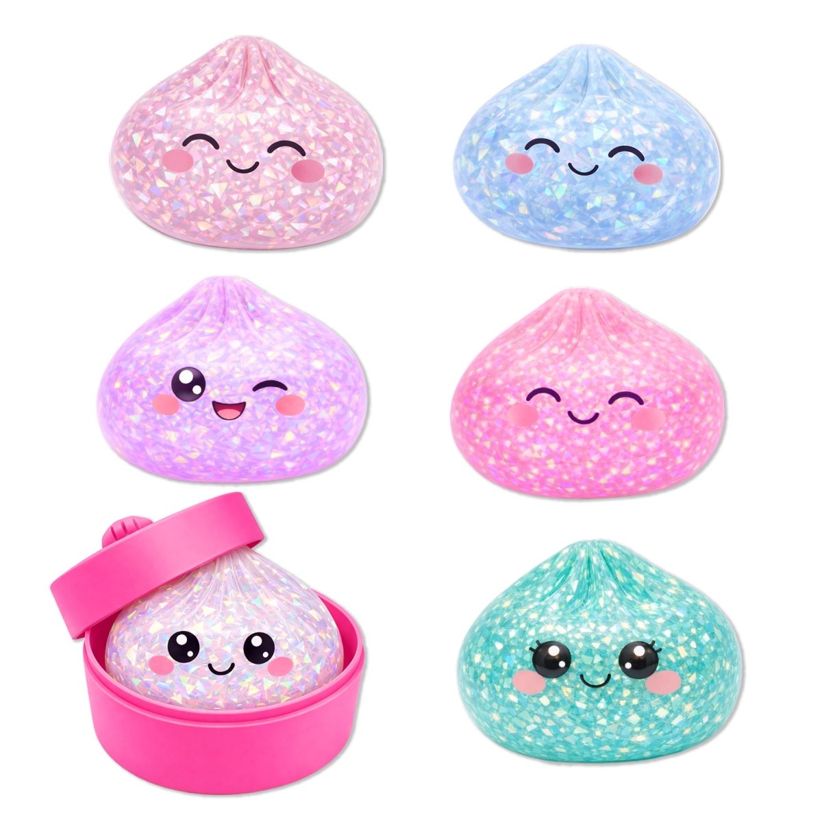 Surprise Glitter Dumpling 10 cm (assortment)