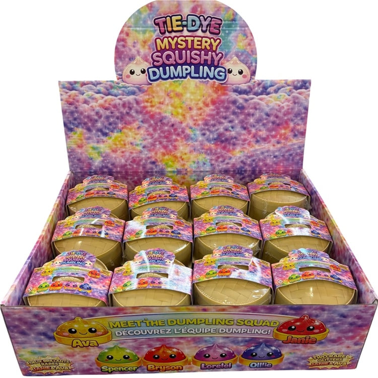 Squishy Dumplings Tie Dye (assortiment)