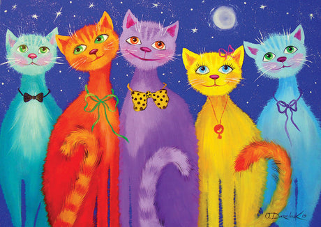 Smiling Cats - 1000 pcs