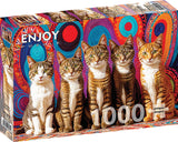 Five Cats - 1000 pcs