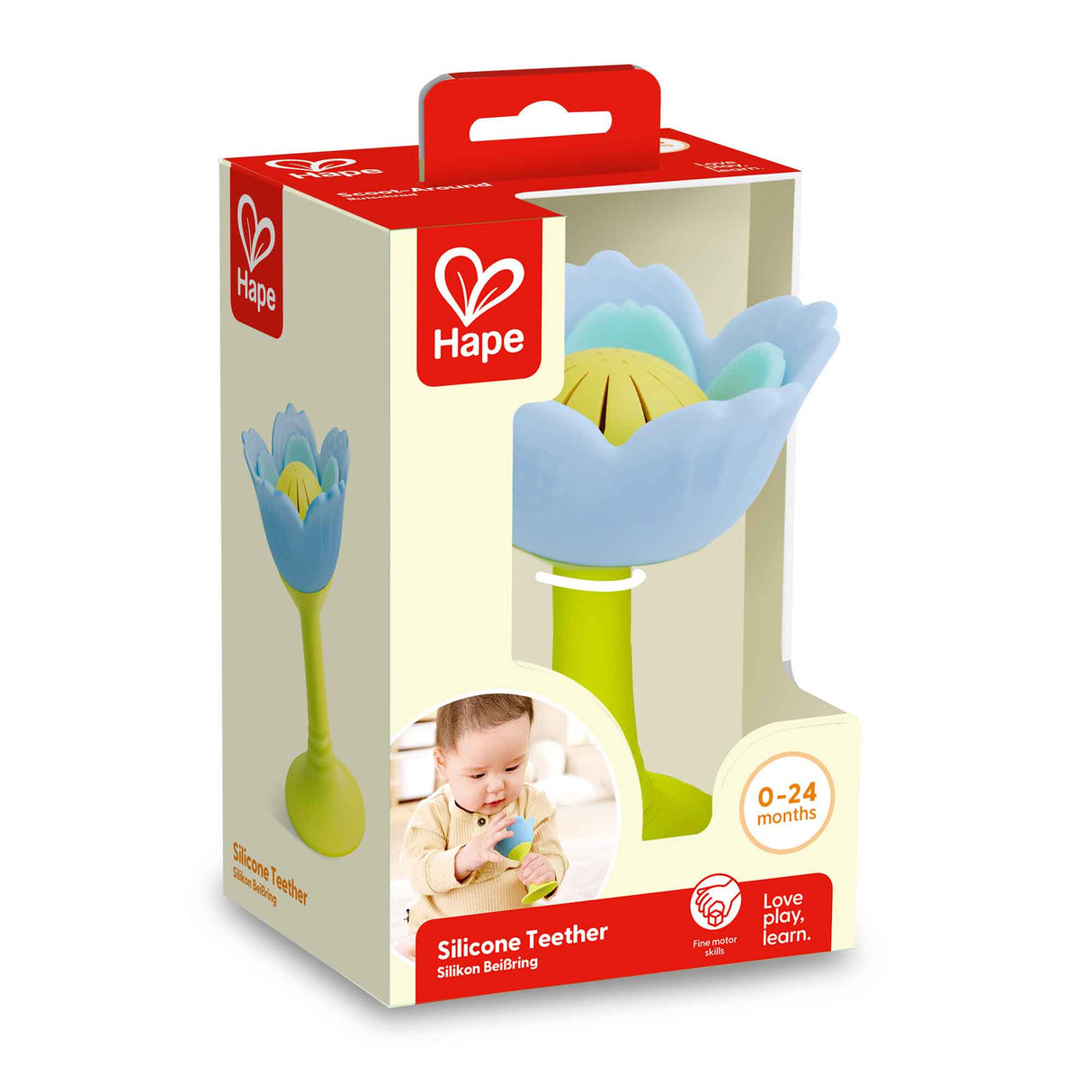 Rattle and Teether Blue