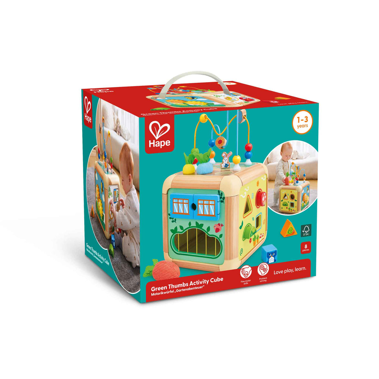 Green Thumbs Activity Cube