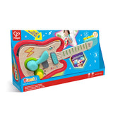Guitare pixel intéractif arc-en-ciel