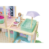 Maison de poupée 2 étages en bois Fashion Glow Dream