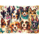 Eight Pawsome Friends - 1000 pcs