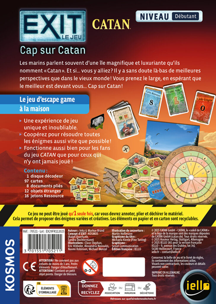 Exit - Cap sur Catan (Fr)
