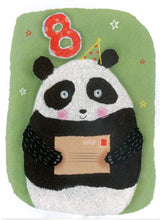 Carte de souhaits - Panda - 8 ans