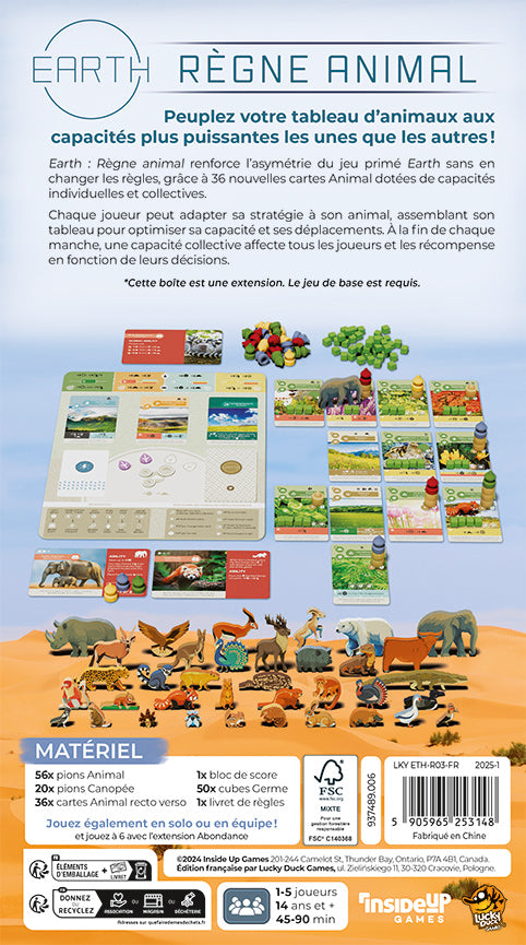Earth - Règne animal (Ext) (Fr)