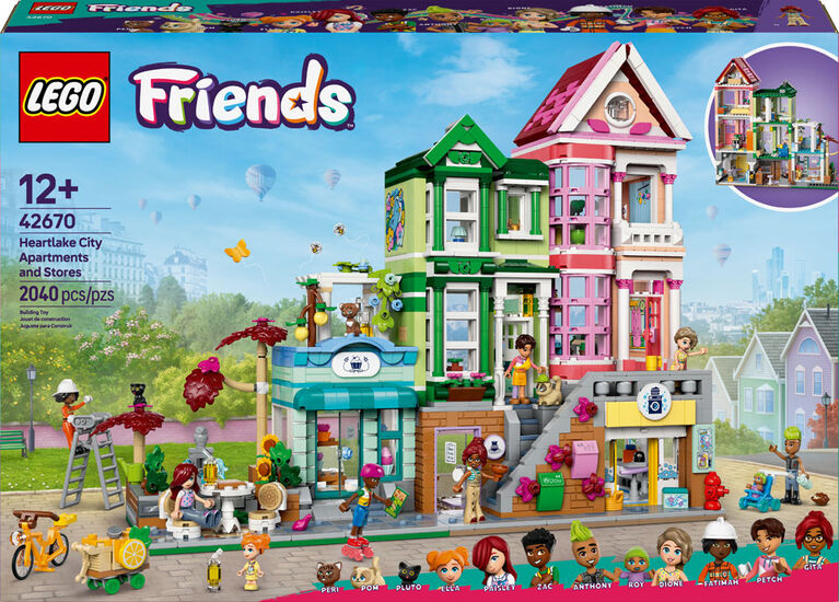 Les appartements et les boutiques de Heartlake City - Friends