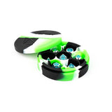 Étui à dés en silicone - Vert / Noir / Blanc