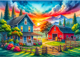 Diamond Painting - Farm House