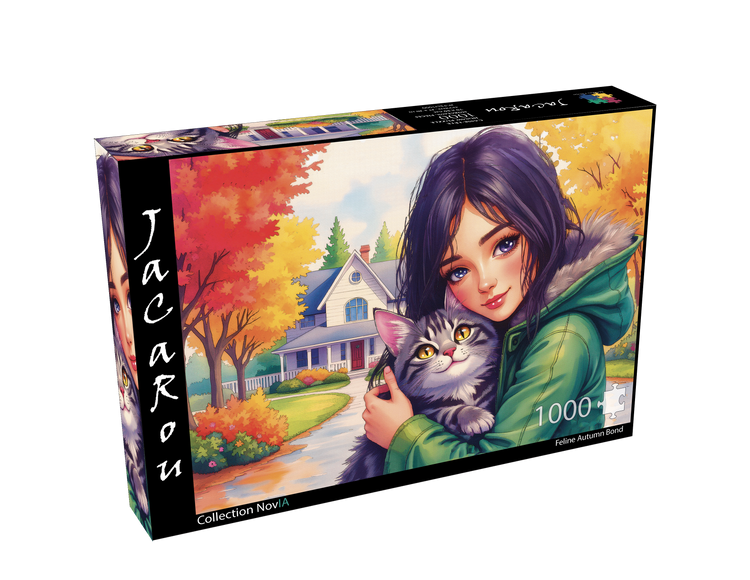 Feline Autumn Bond - 1000 pcs