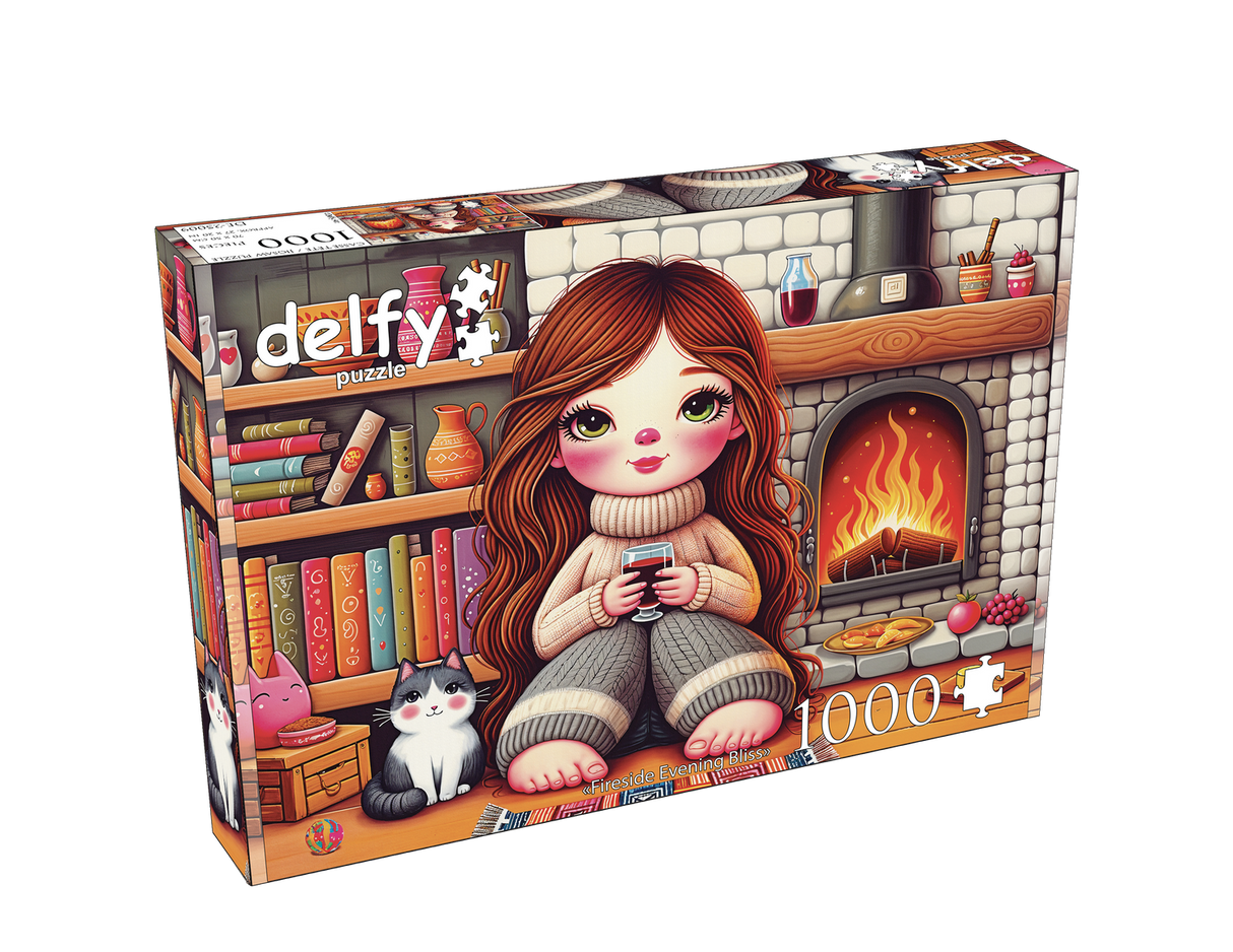 Fireside Evening Bliss - 1000 pcs