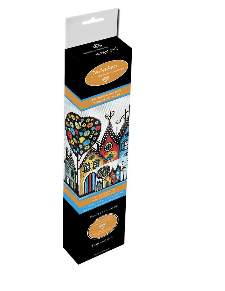 Broderie de diamant - Four Doors and A Tree