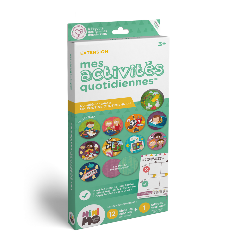 Mes activités quotidiennes (Ext) (Fr)