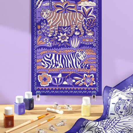 Workshop 10: Silk Painting - Felines