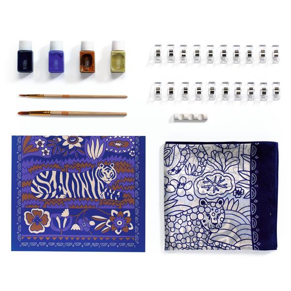 Atelier 10 : Peinture sur soie - Félins