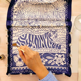 Atelier 10 : Peinture sur soie - Félins