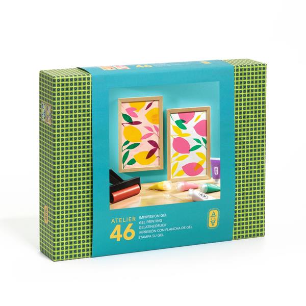 Workshop 46: Gel Printing - Lemons