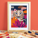 Workshop 64: Needlepoint - Wild cat
