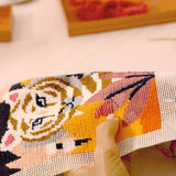 Workshop 64: Needlepoint - Wild cat