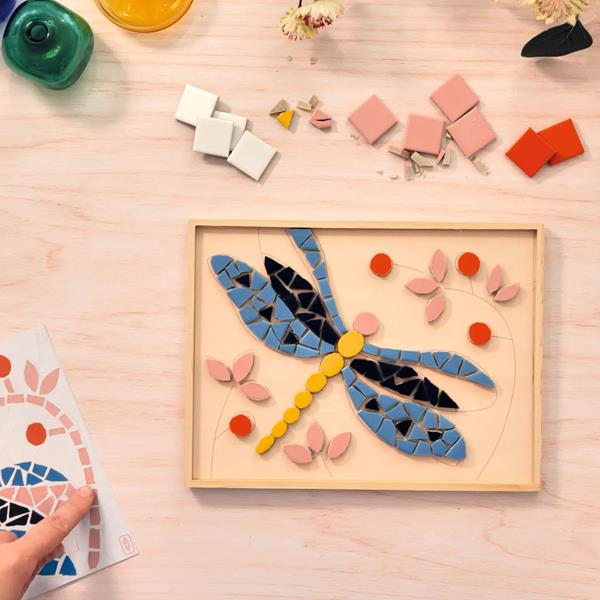 Atelier 72 : Mosaïque - Libellule