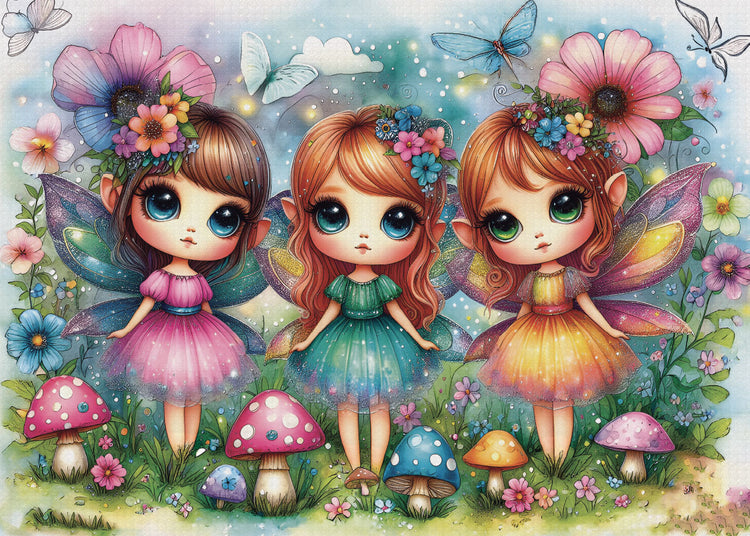 Garden Fairy Trio - 1000 mcx