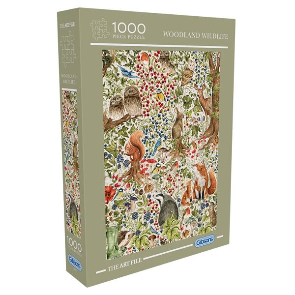 The Art File - Woodland Wildlife - 1000 mcx