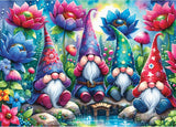 Gnomes Among Flowers - 1000 mcx