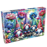 Gnomes Among Flowers - 1000 mcx