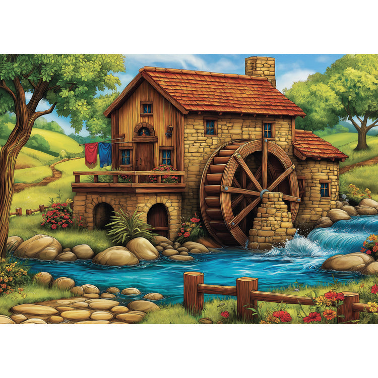 Golden Watermill Afternoon - 1000 mcx