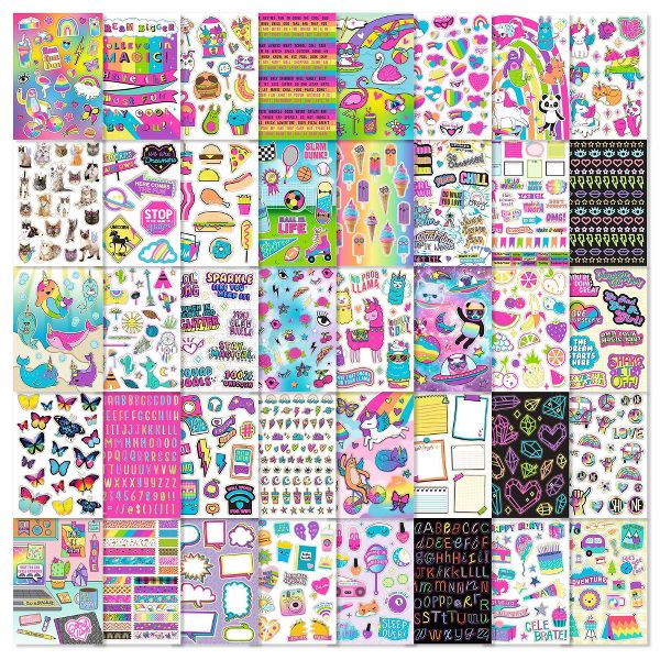 Totally Rainbow Stickers (1000)