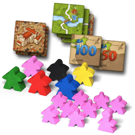 Carcassonne: #1 Auberges et Cathédrales (Ext) (Fr)