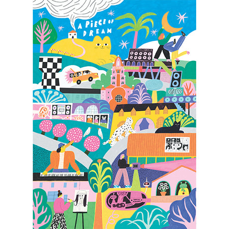 The Big Yellow Cat - 1000 pcs