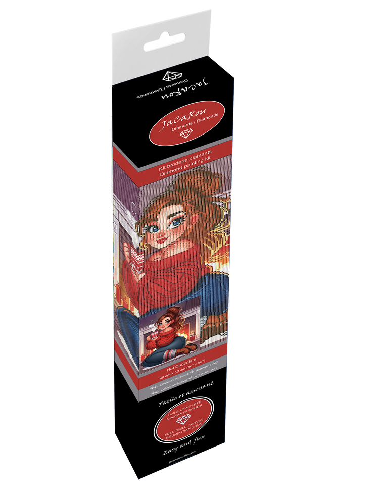 Diamond Painting - Hot Chocolate - 40 x 50 cm