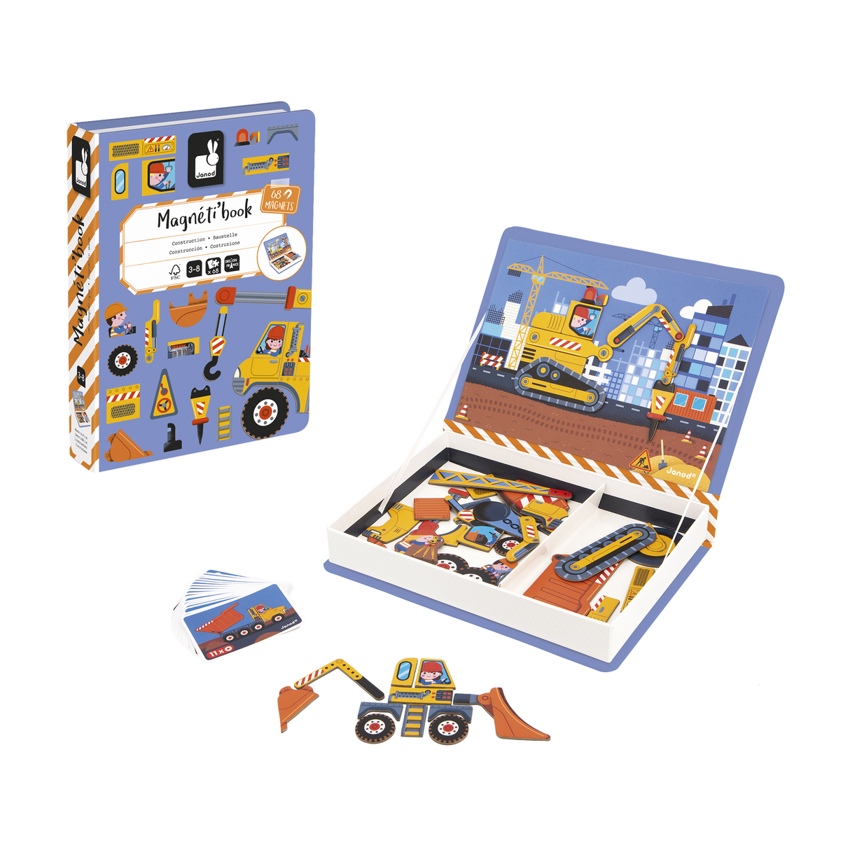 Magnéti'book - Construction