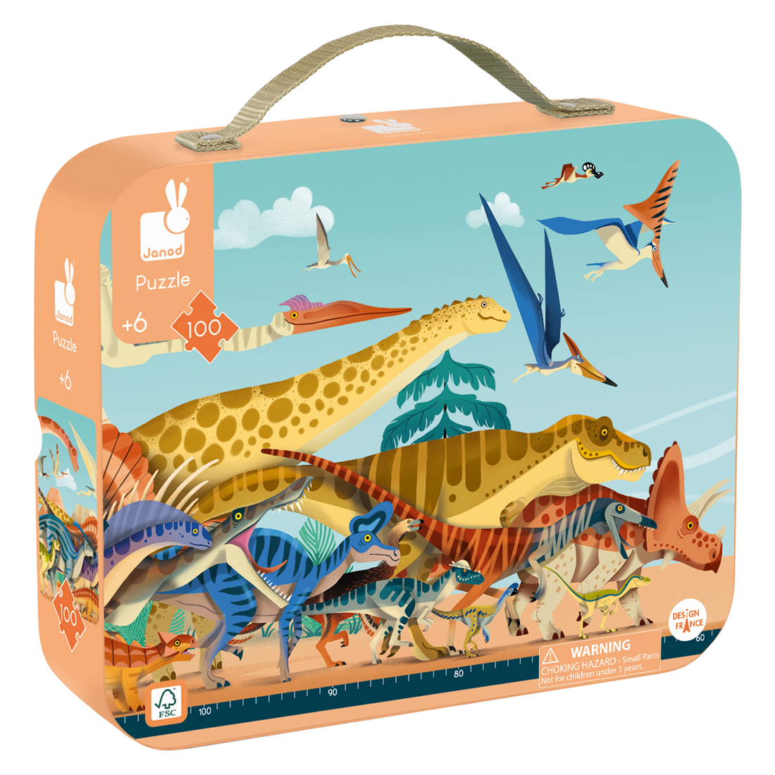 Panoramic Dinosaurs - 100 pcs