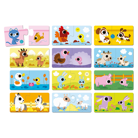 Parent and Baby - 12 x 2 pcs