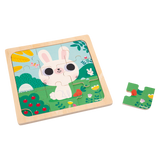 White Rabbit - 9 pcs Wood