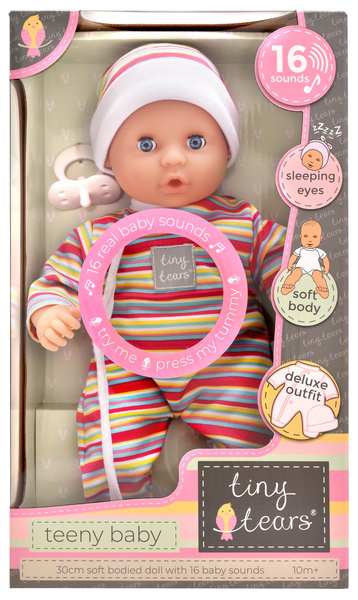 Poupée Teeny Baby - 30 cm avec sons