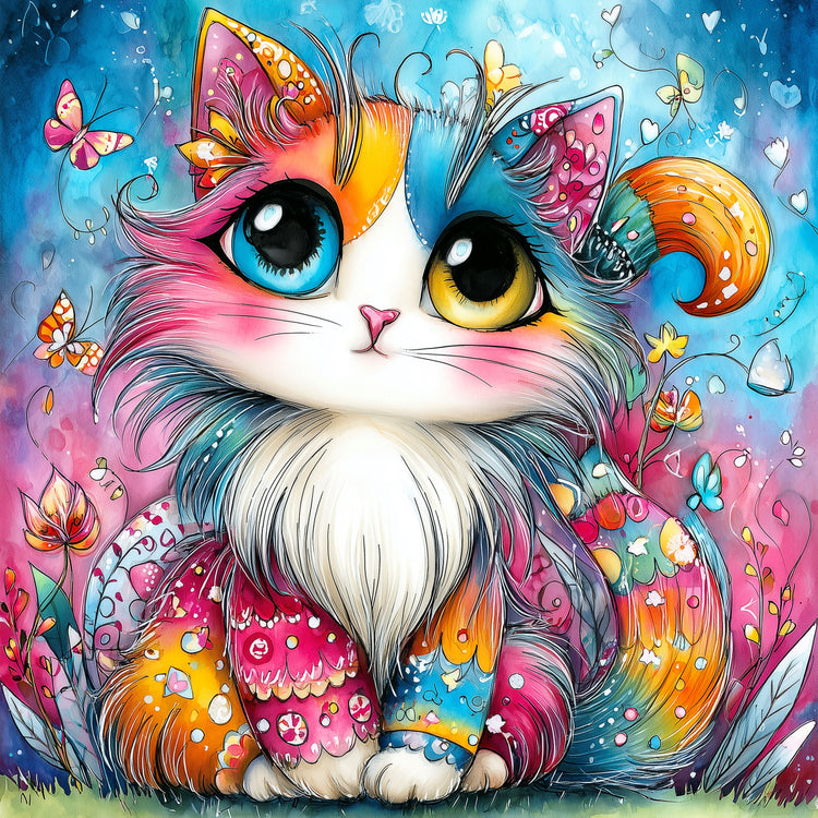 Diamond Painting - Kitty
