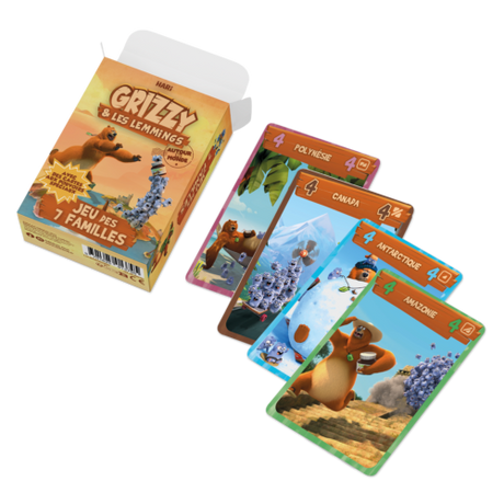 Grizzy et Les Lemmings - Jeu des 7 familles (Fr)