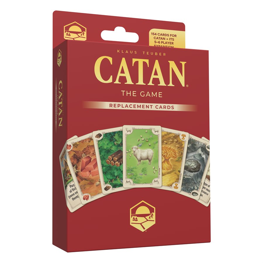 Catan 6th Edition - Replacement Cards - Jeu de base (Ang)