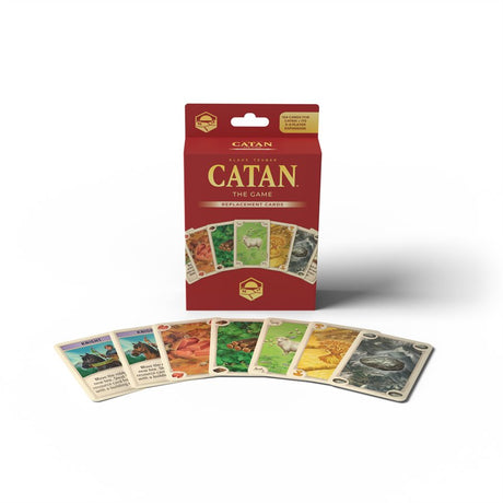 Catan 6th Edition - Replacement Cards - Jeu de base (Ang)