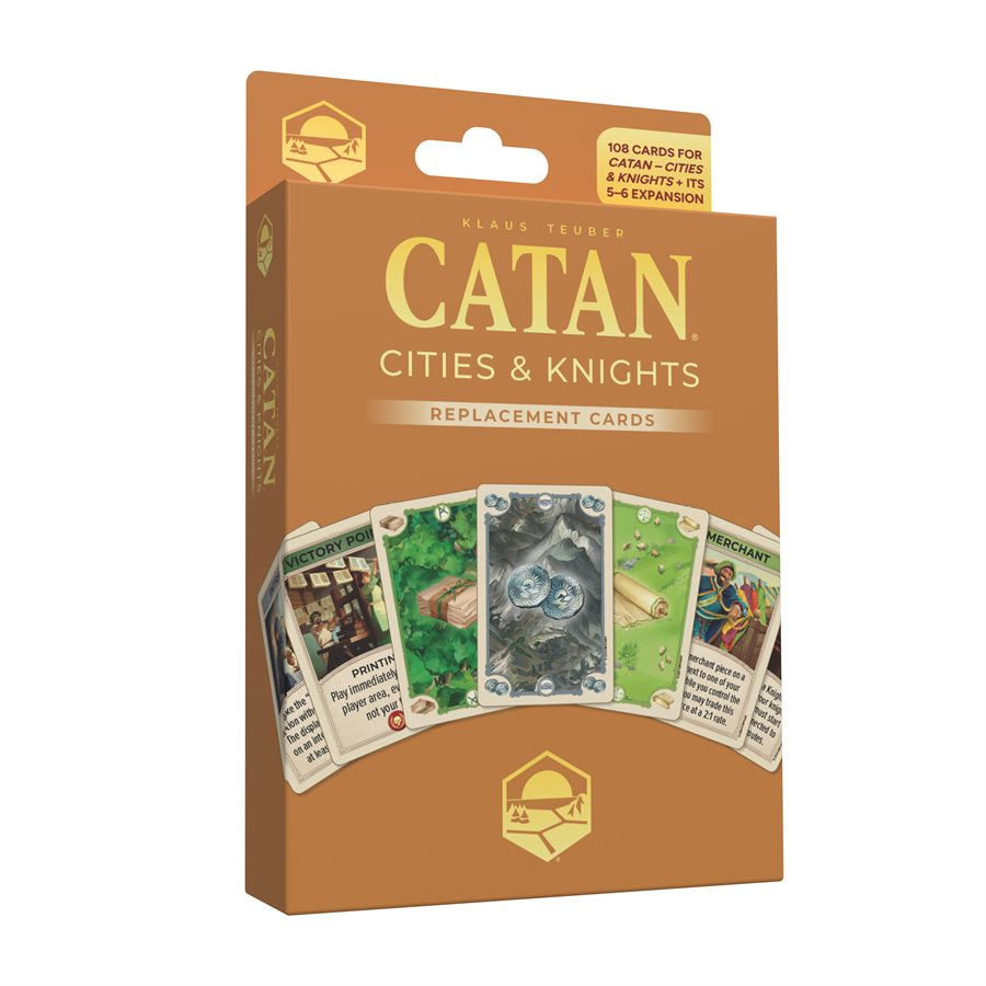 Catan 6th Edition - Replacement Cards - Cities and Knights (Ext) (Ang)