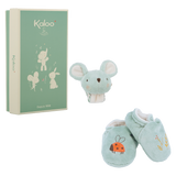 Kaloo - Bracelet sonore et pantoufles - Souris