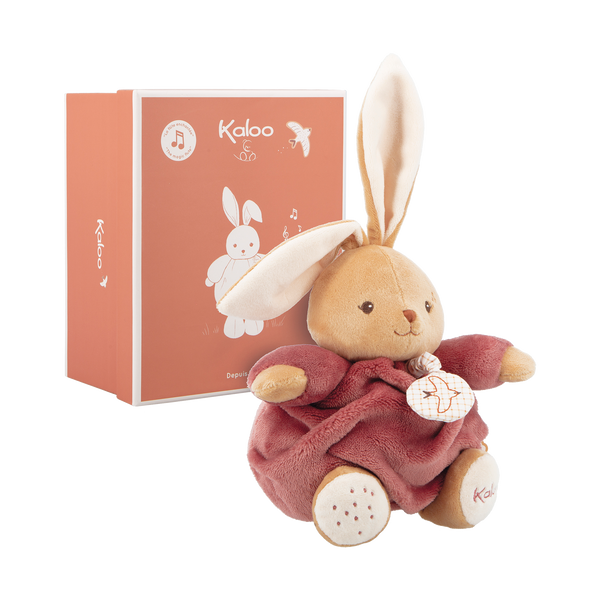 Kaloo - Soleil Musical Dark Pink Bunny 17 cm – La Ribouldingue